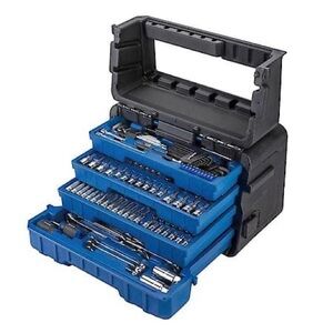 DieHard 1/4", 3/8" & 1/2" Drive Tool Set, 190 Piece, 90 Tooth, Part # DHP55319